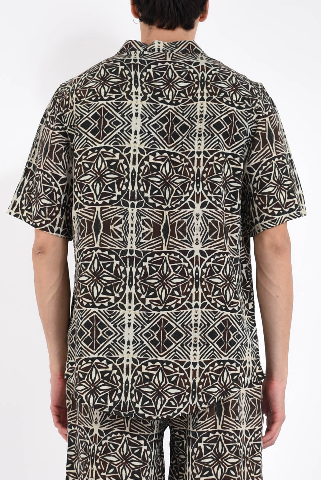 Camicia fantasia in viscosa