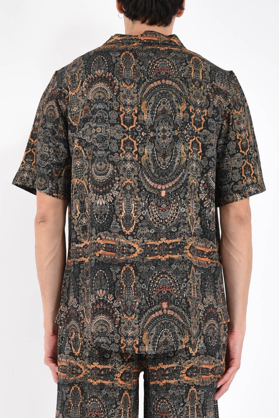 Camicia fantasia in viscosa