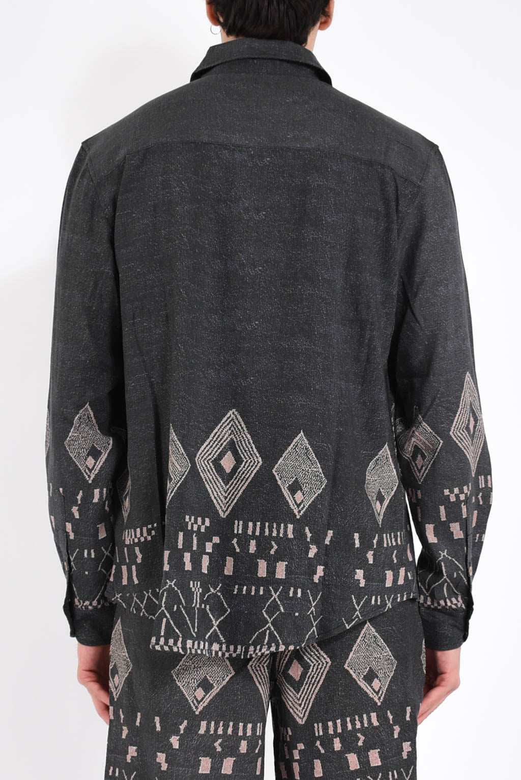 Camicia fantasia in lino
