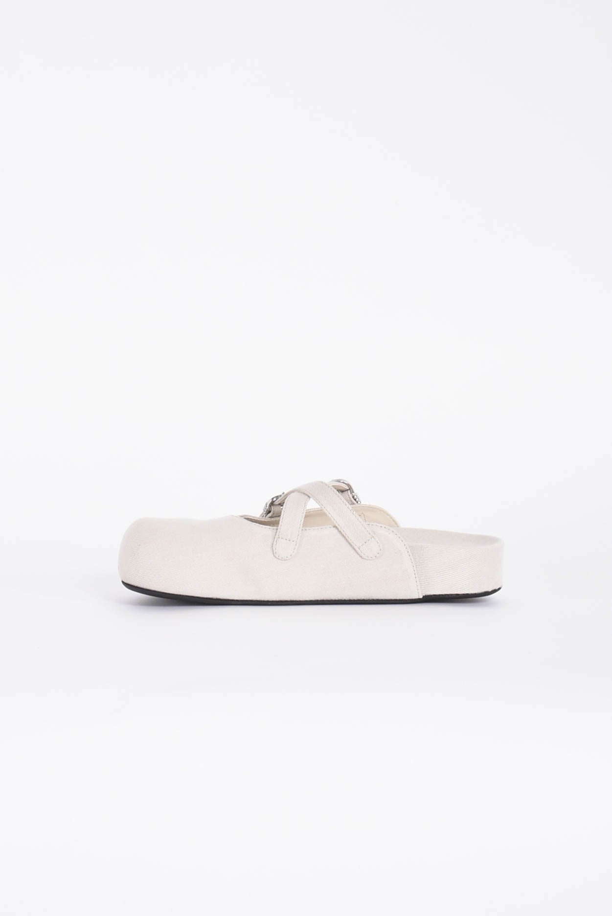 sabot in denim modello Klompen