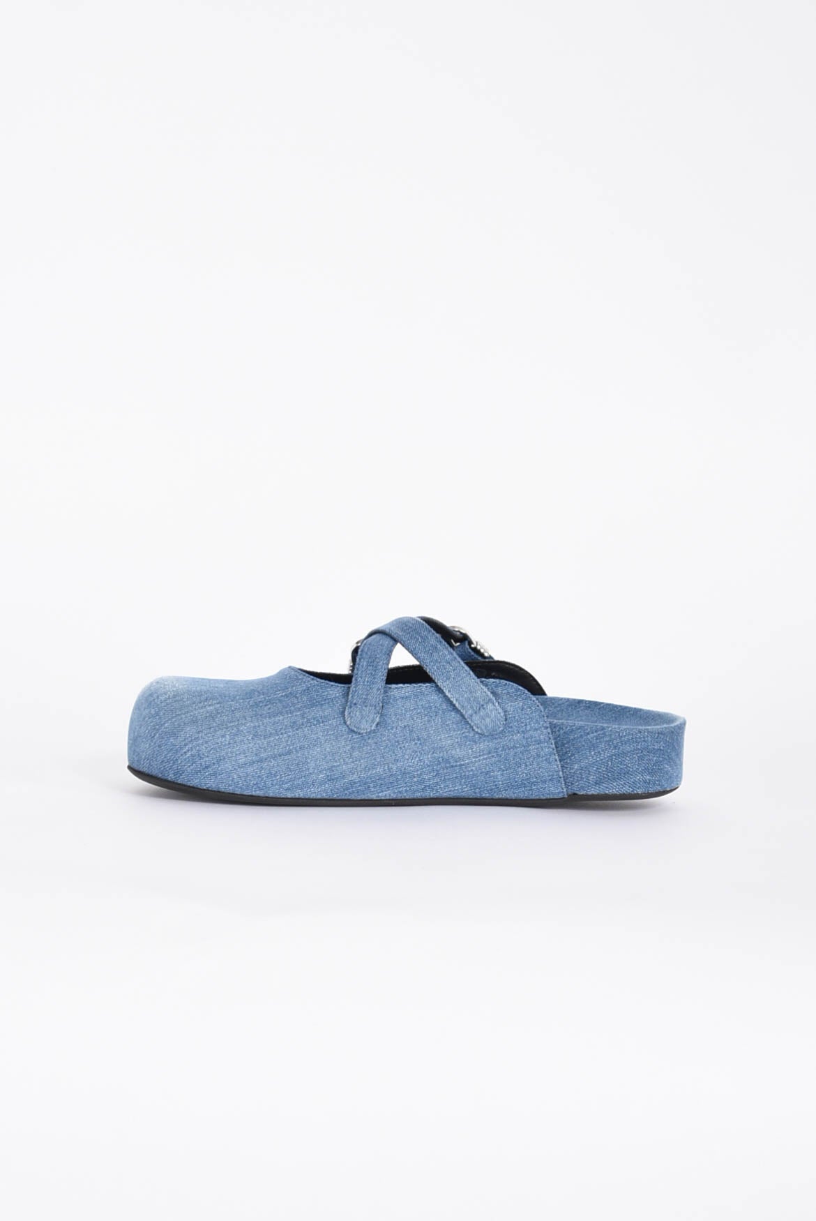 sabot in denim modello Klompen