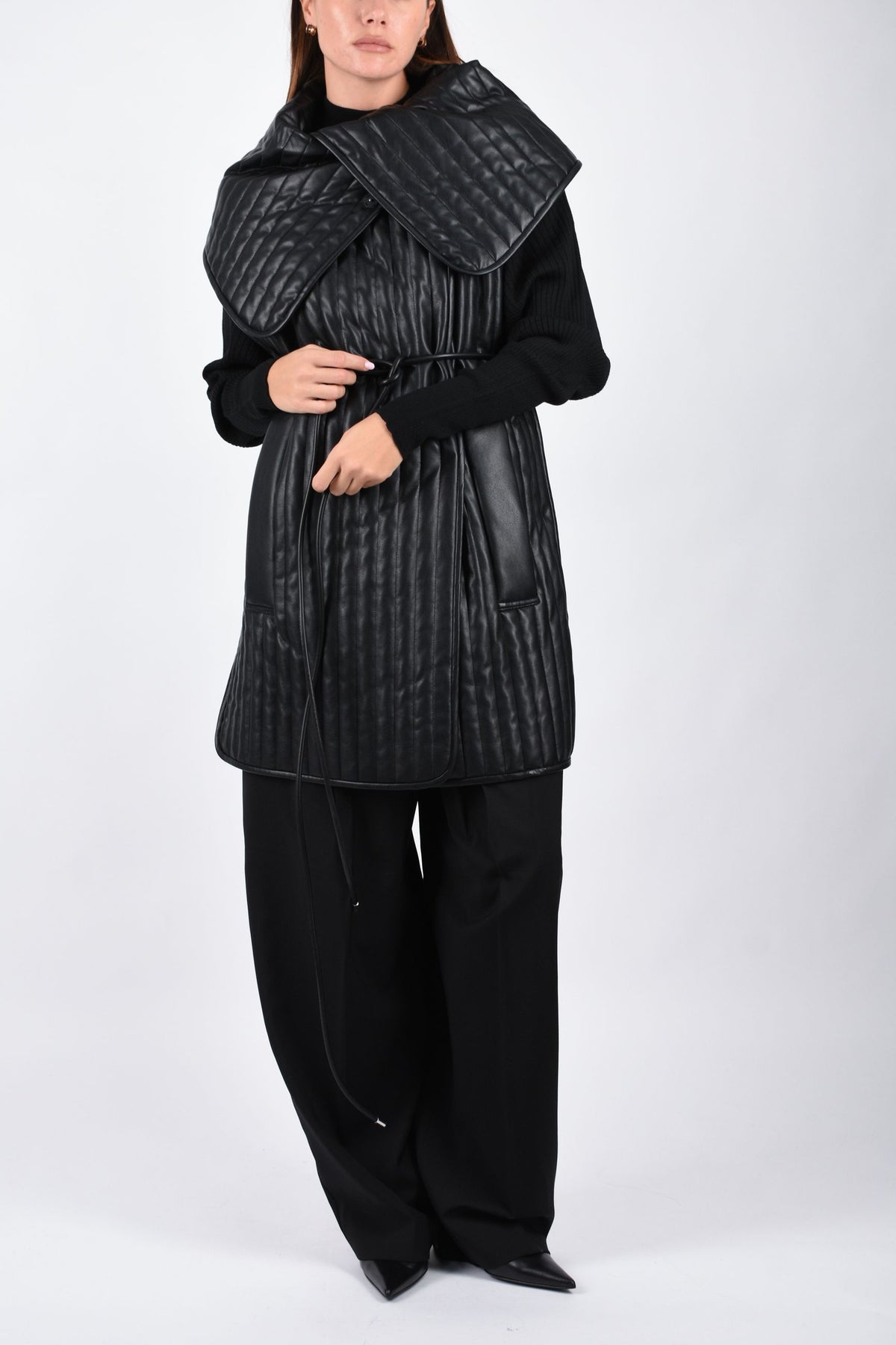 Gilet lungo trapuntato VANADIO 2622496033