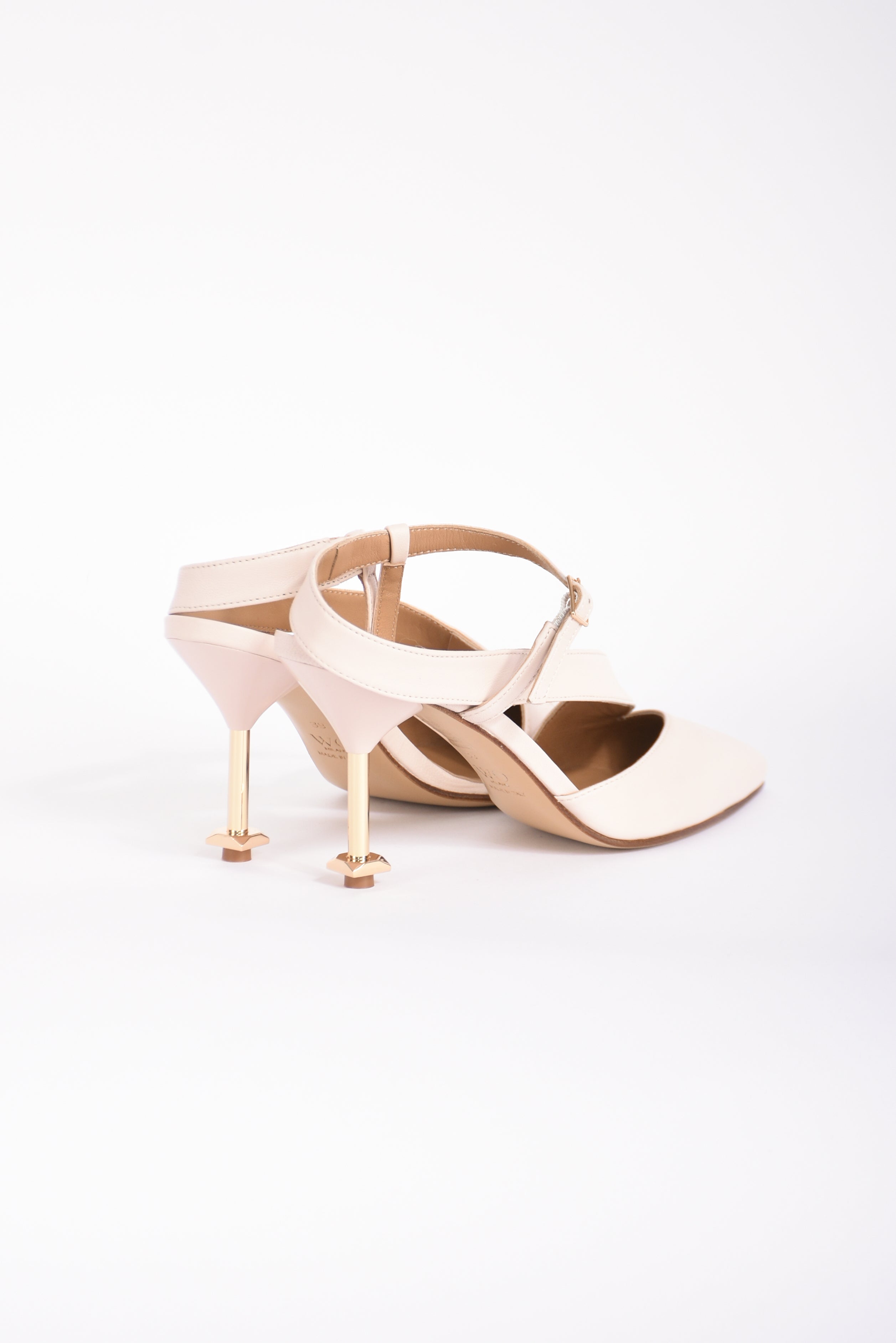 decolletè in pelle seta