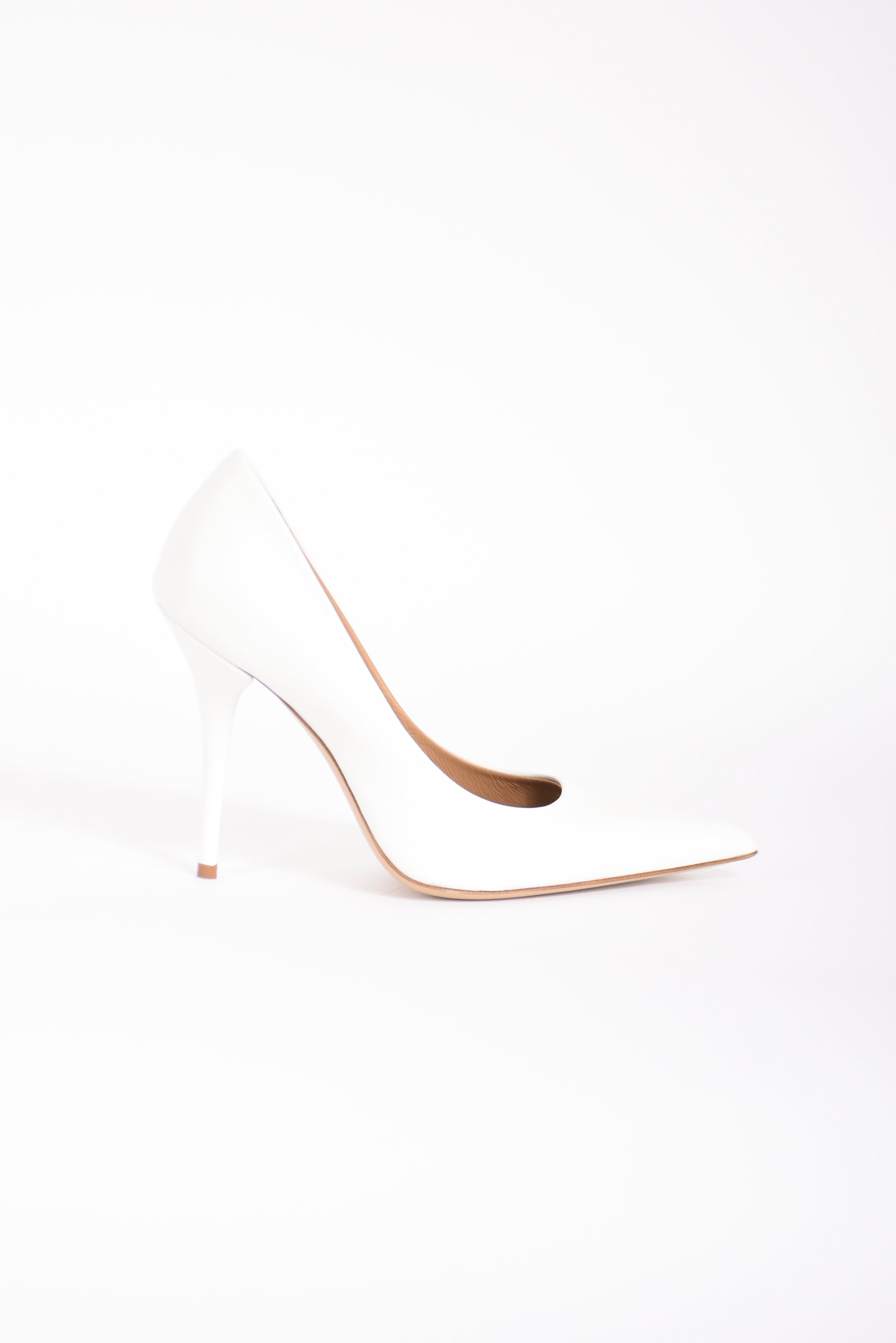 decolletè in pelle seta