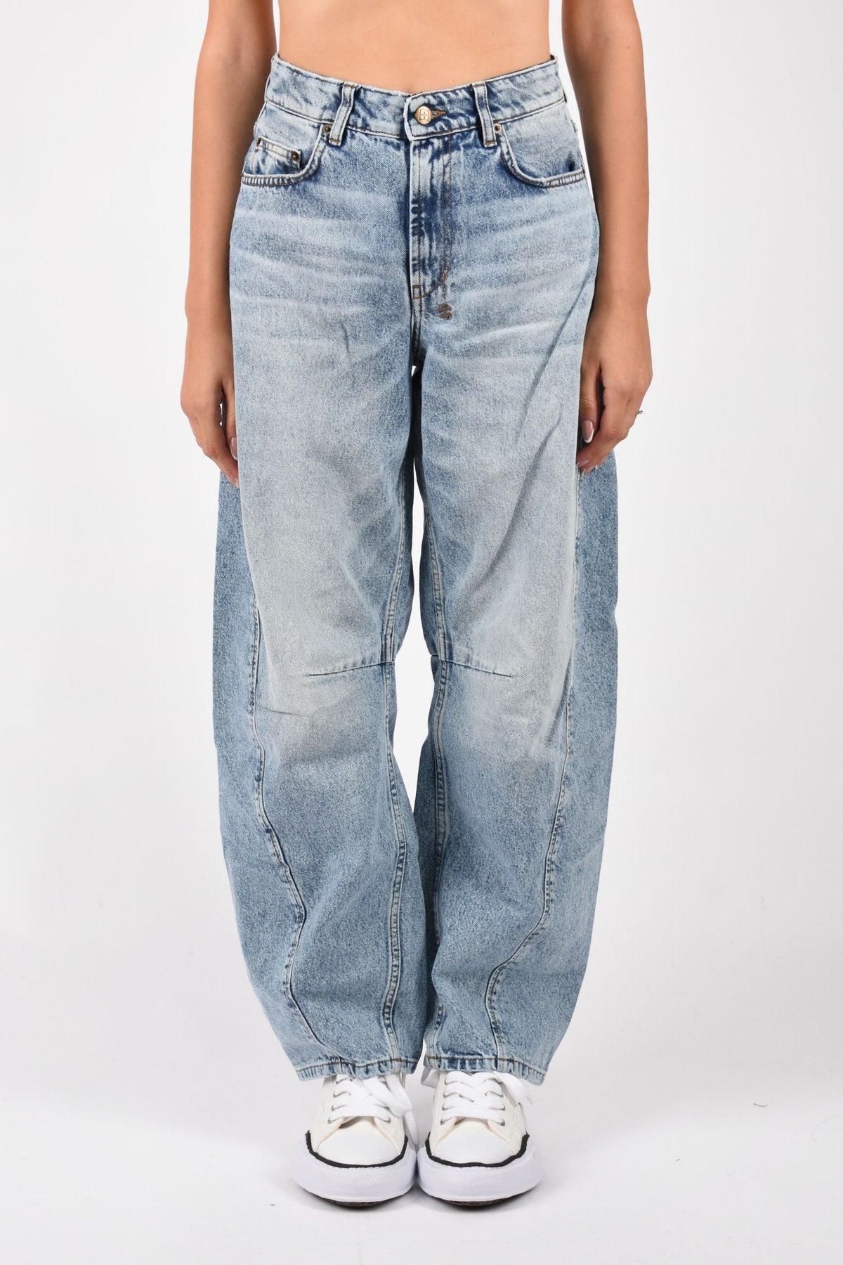 JEANS BARREL JEAN FLIGHT BLUE WPF26DJ014