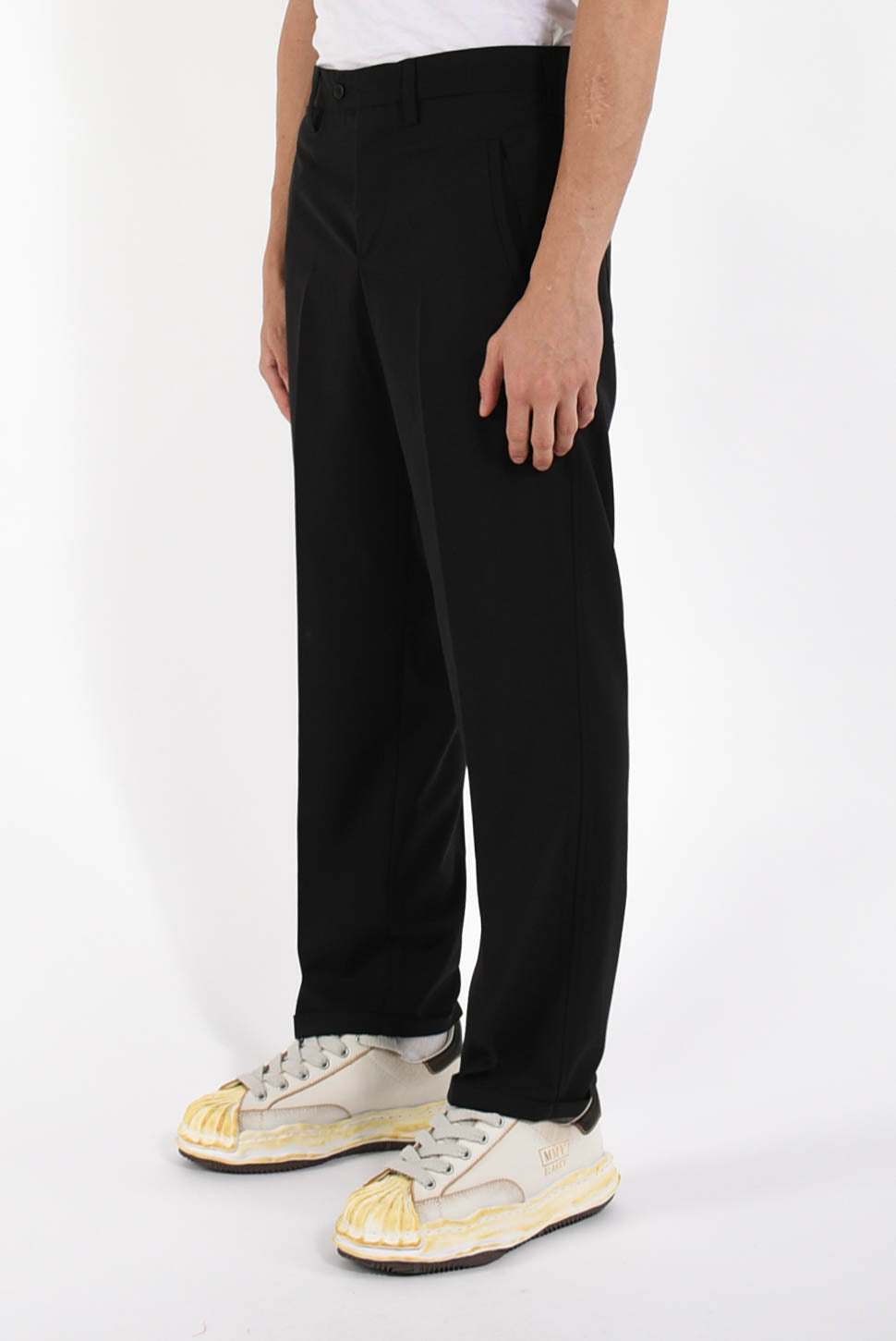 Pantaloni in fresco lana