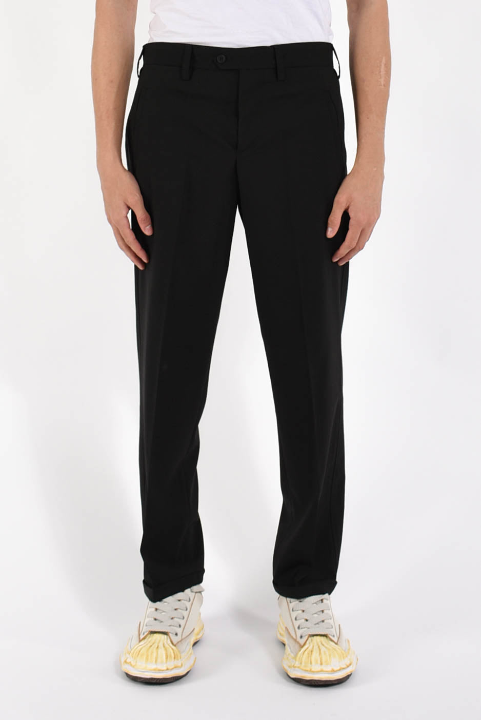 Pantaloni in fresco lana