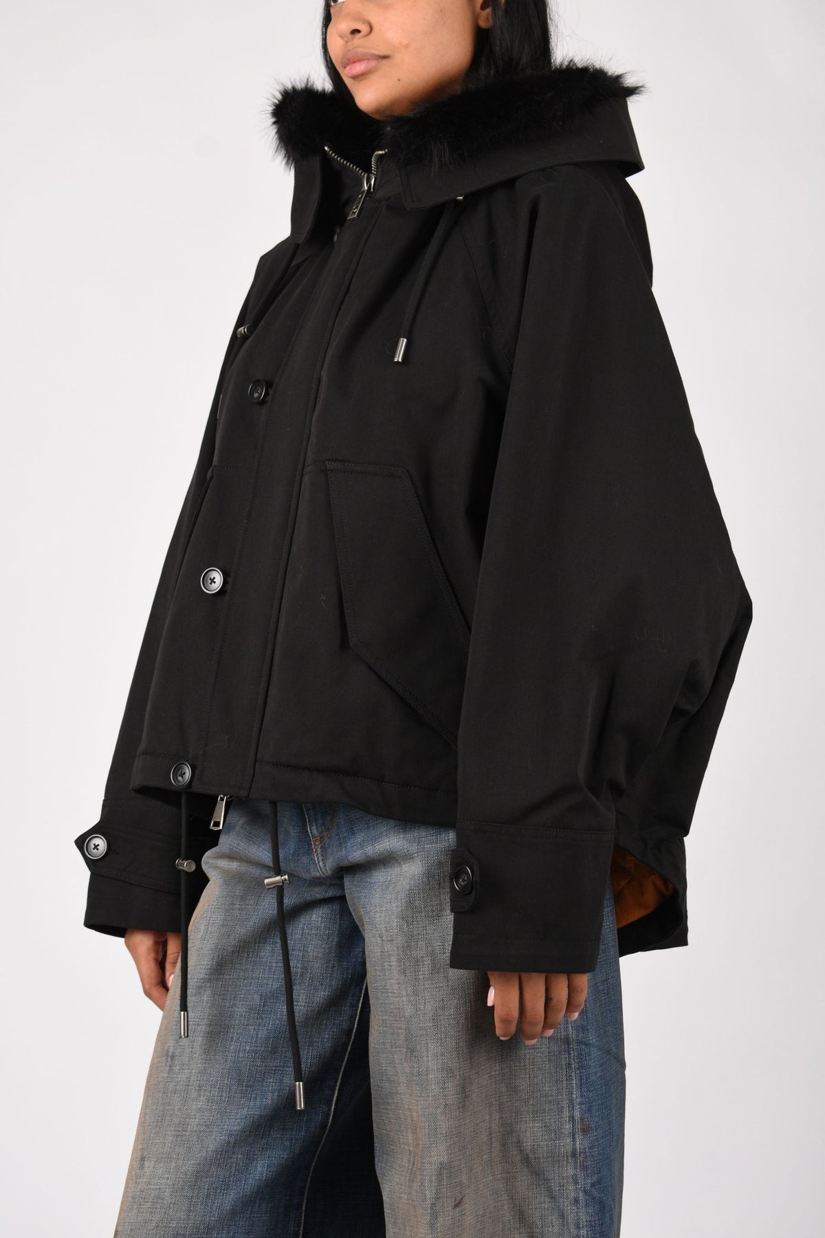 parka corto in nylon SG517