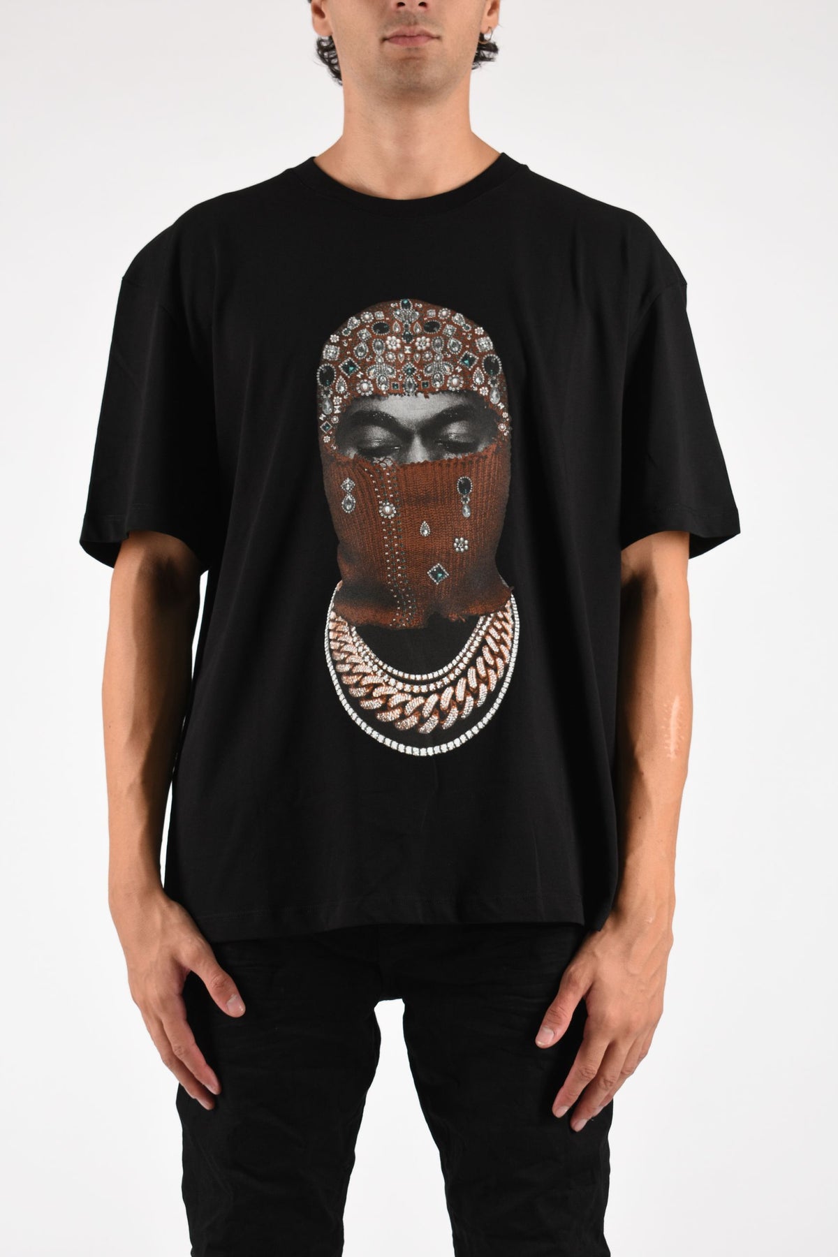 T-shirt mask jewerly print NUW26200