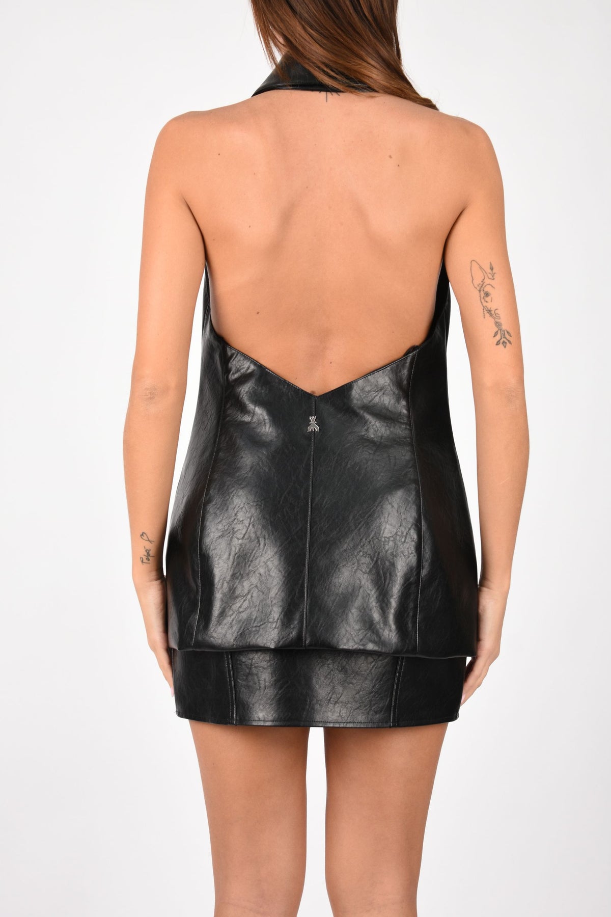 Blazer con doppia costruzione in tessuto spalmato 8S0001E070