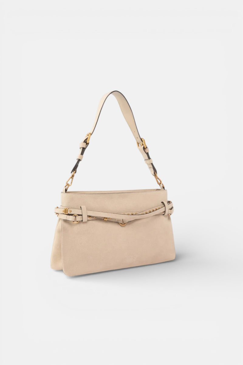 borsa a tracolla belt big suede