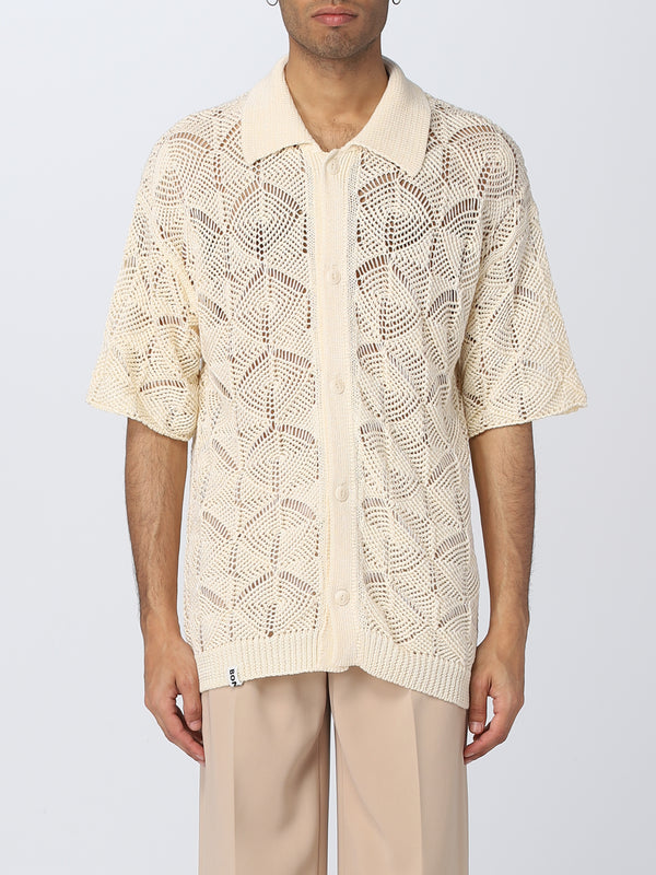 BONSAI Camicia traforata in rayon