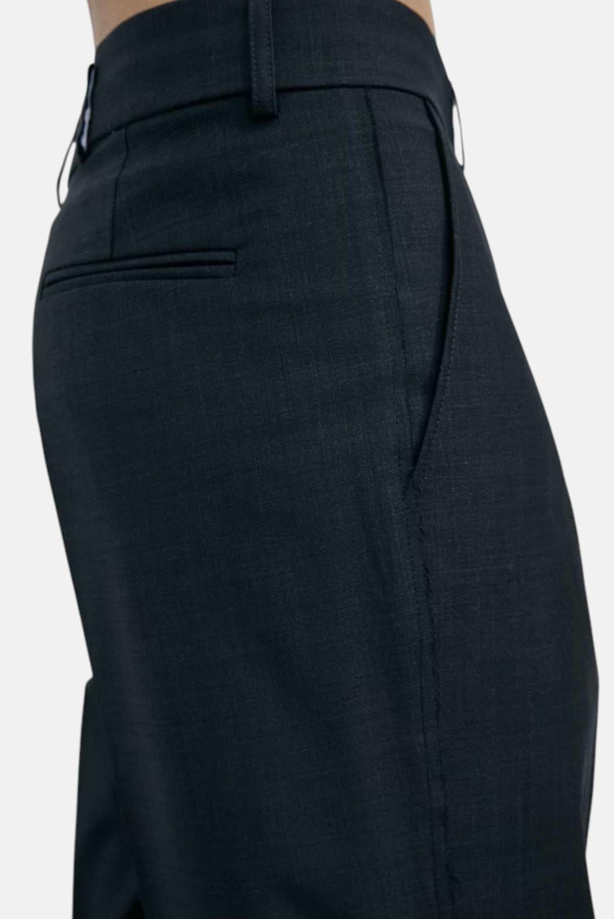 Pantaloni in misto lana