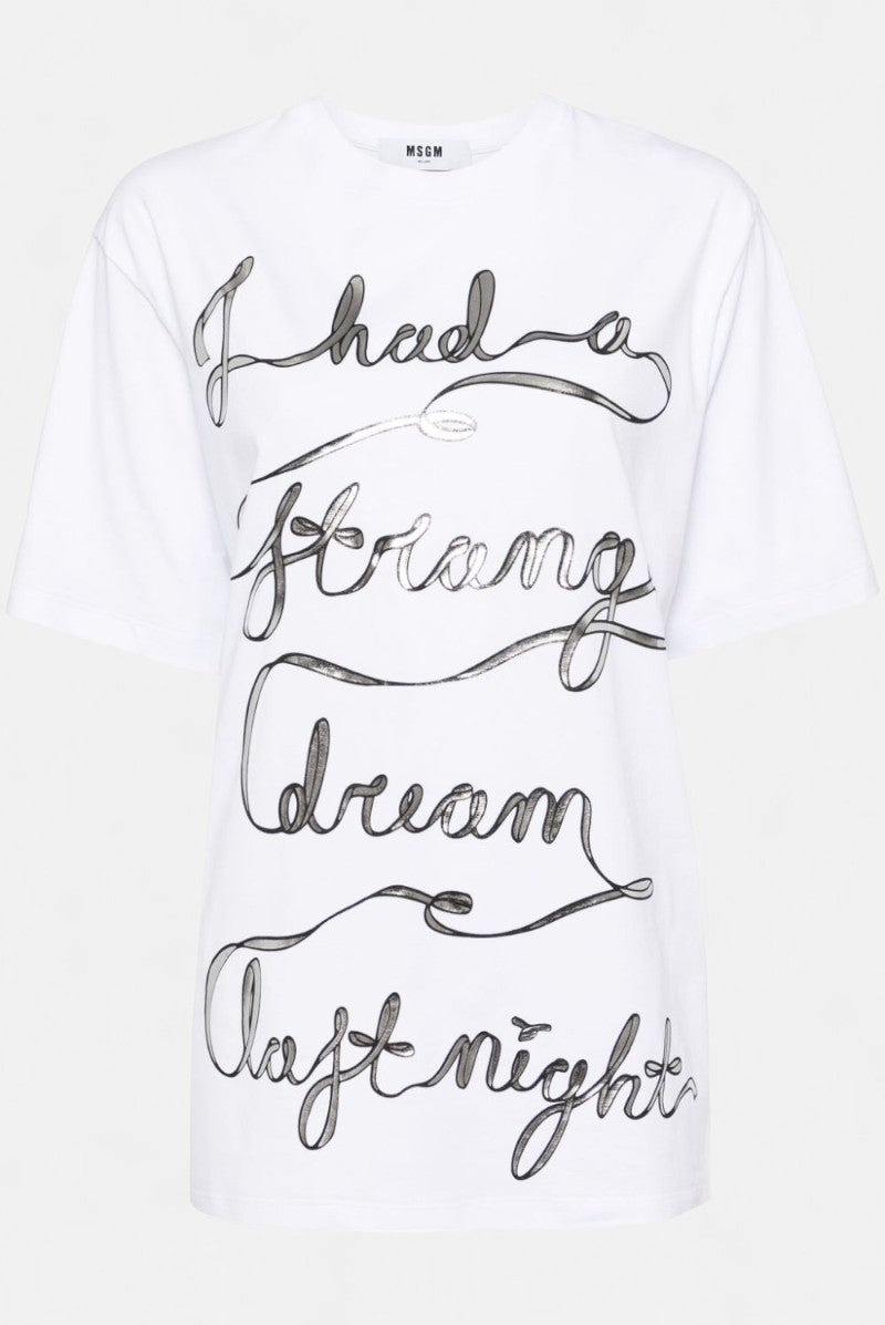 t-shirt con stampa