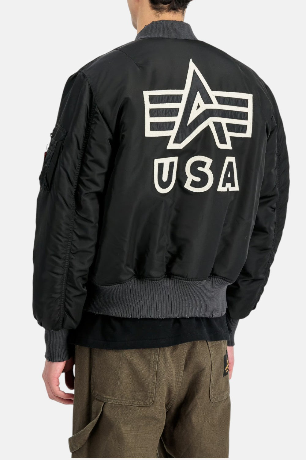 bomber MA-1 Distressed