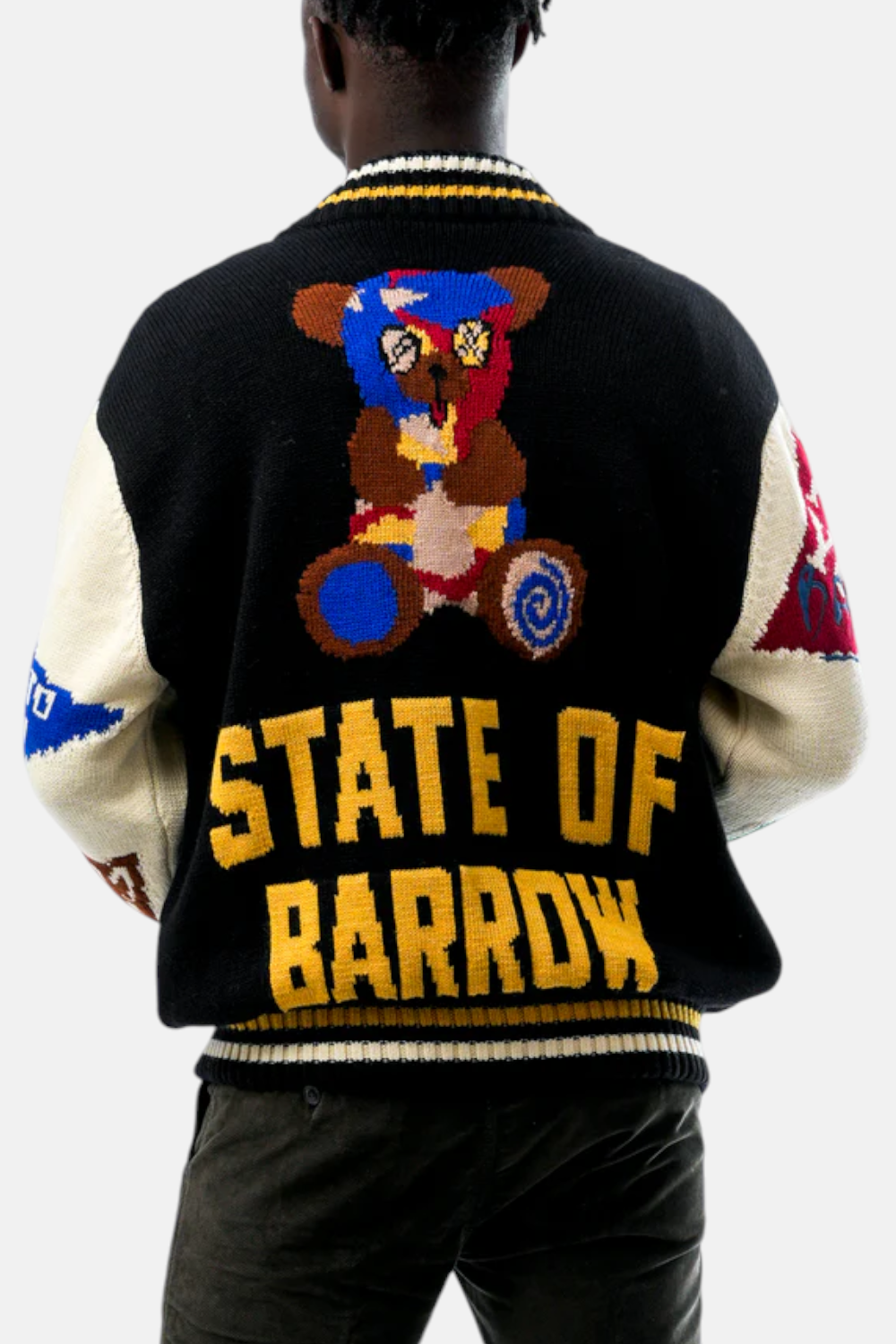 giubbino varsity in lana