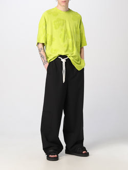 BONSAI Pantaloni con pinces in fresco lana