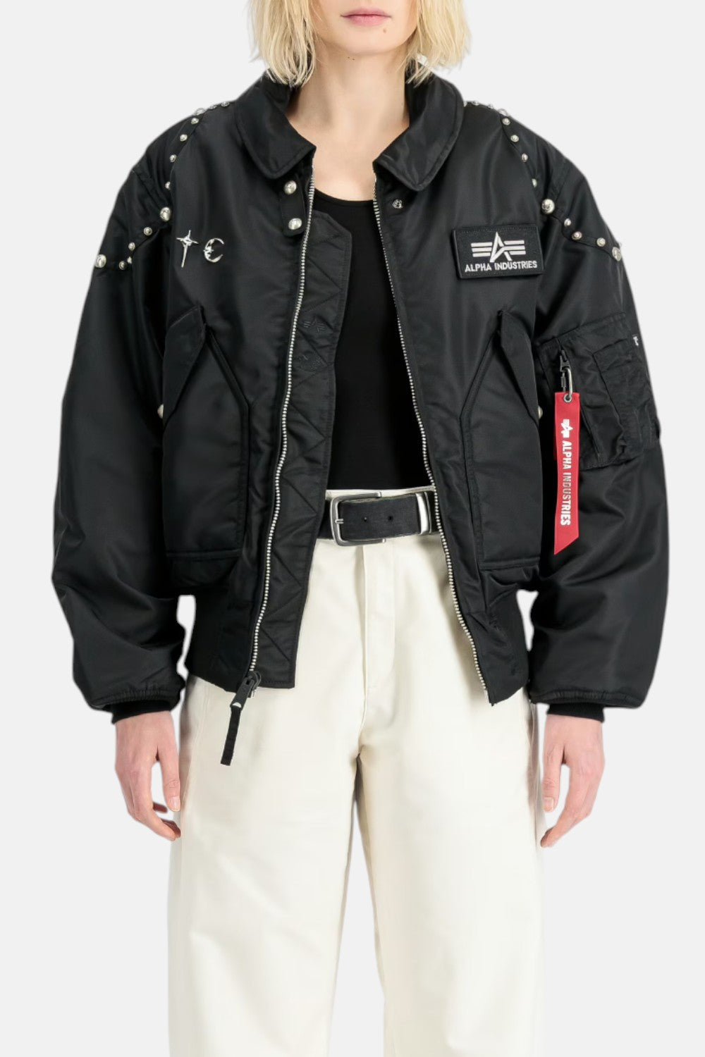 bomber thug club x alpha industries
