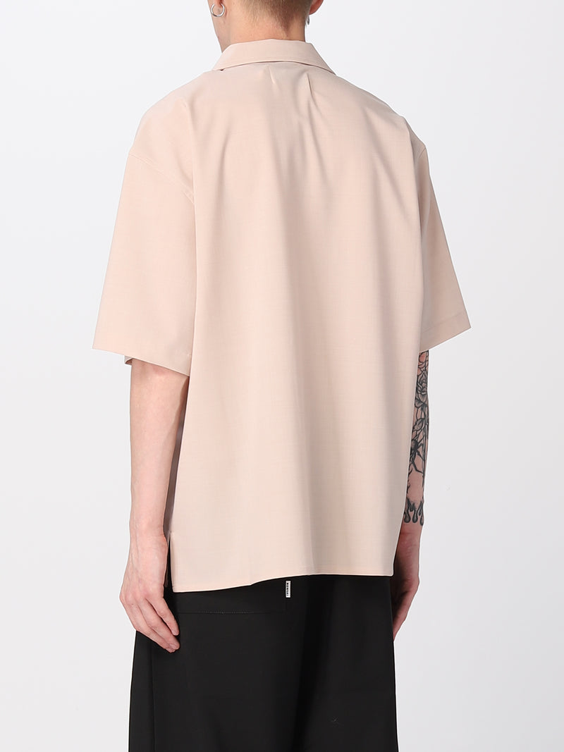 BONSAI Camicia bowling in fresco lana