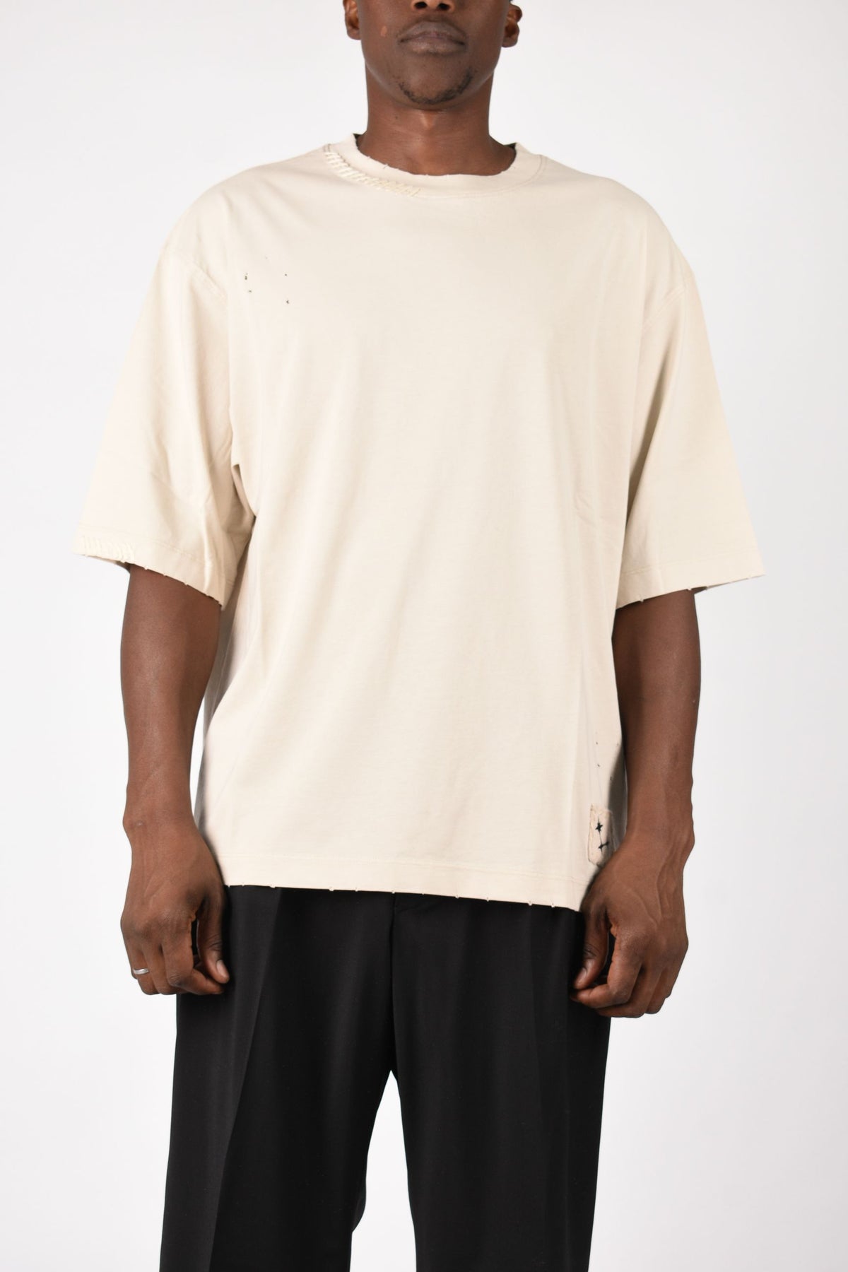 T-shirt destroyed boxy fit F6LAMATH211