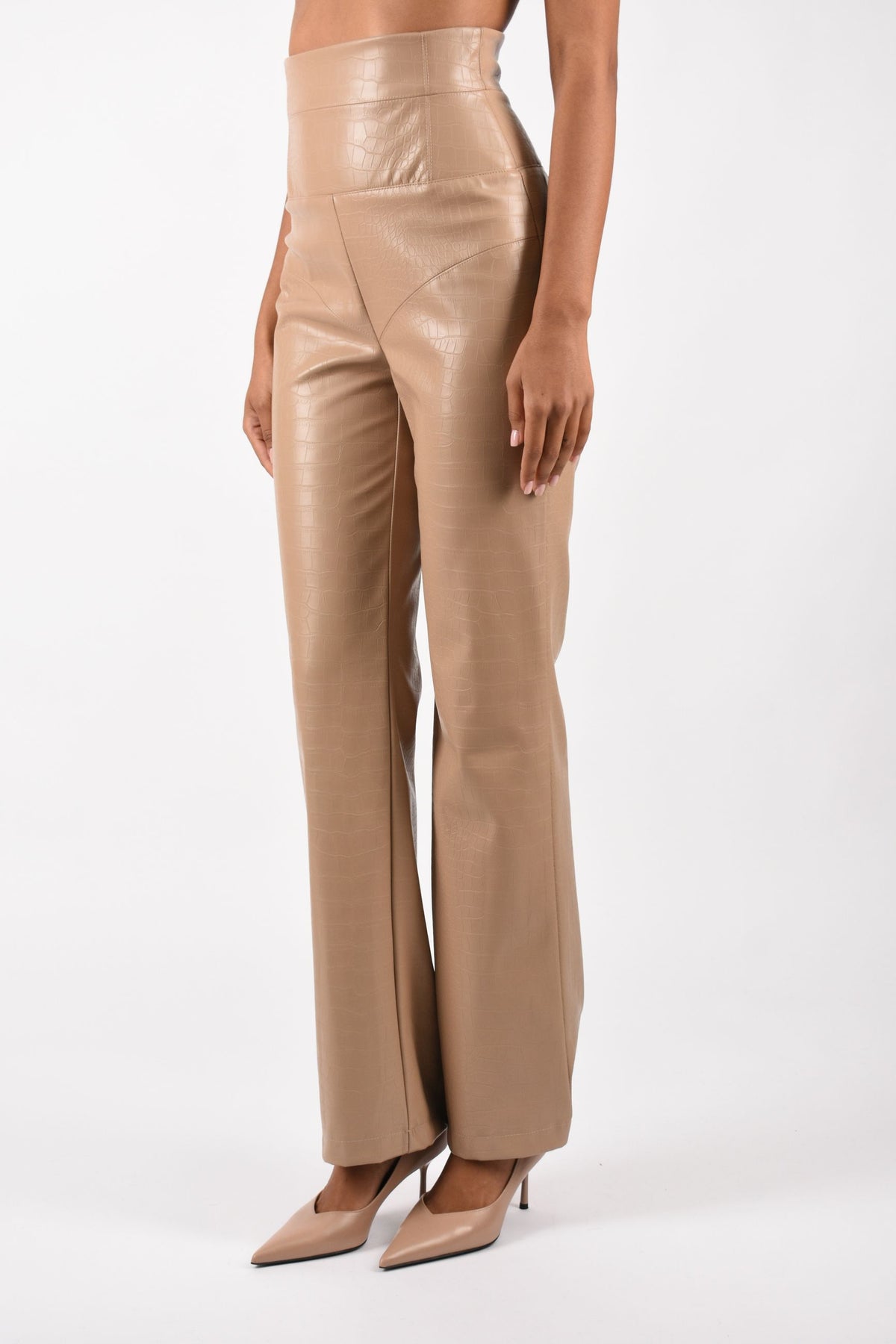 PANTALONI IN ECOPELLE PA256COC
