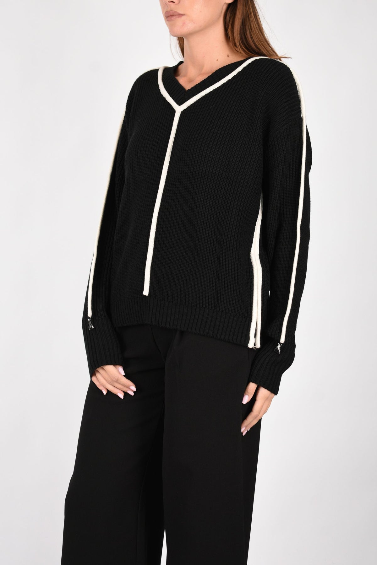 Maglia fluida in misto lana 8K0312KK006