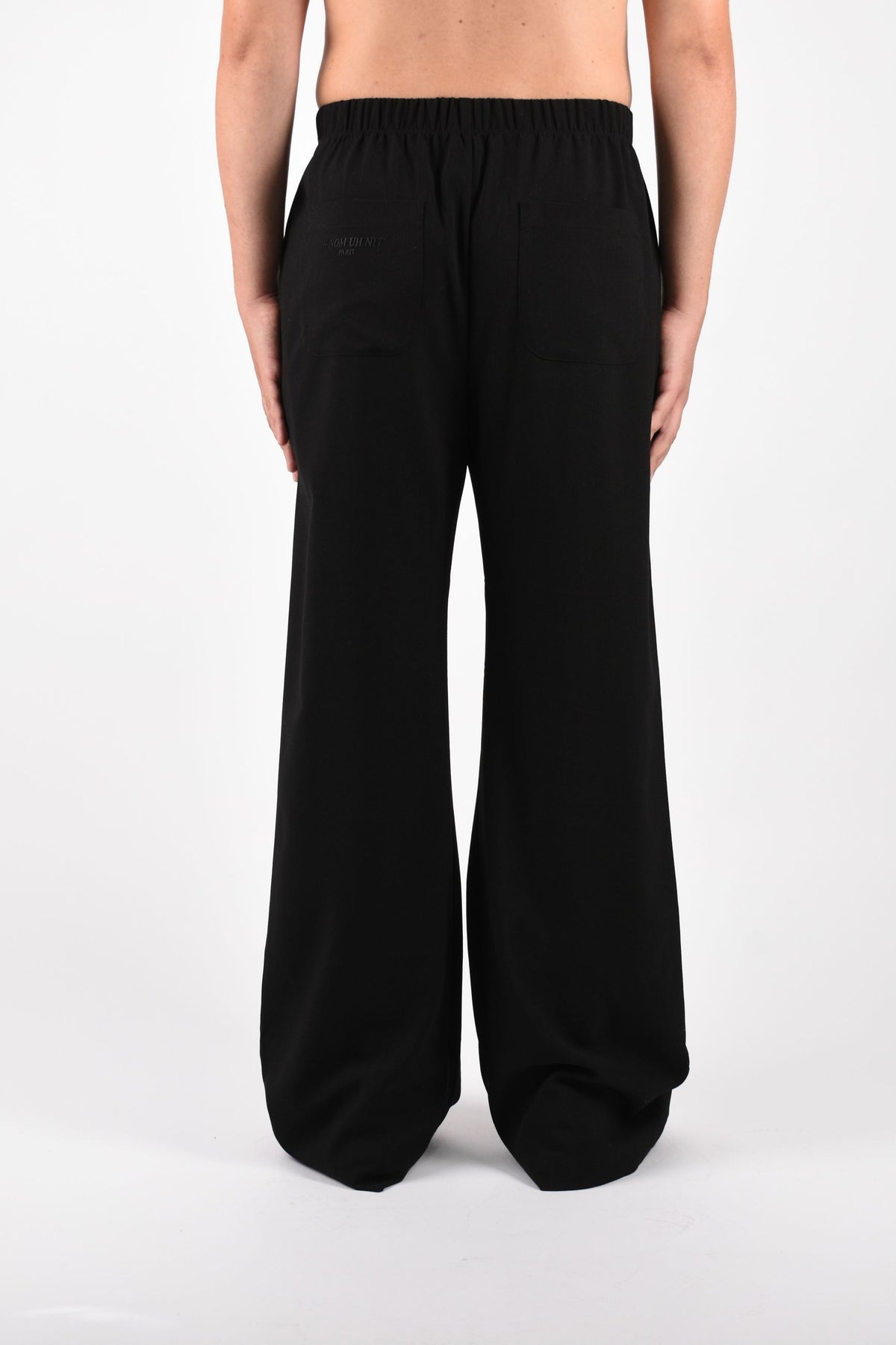 Pantaloni wide in flannel NUW26304