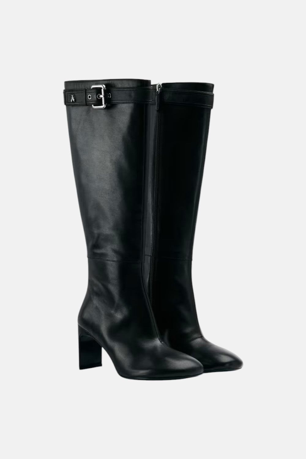 stivali in pelle con fibbia daily design