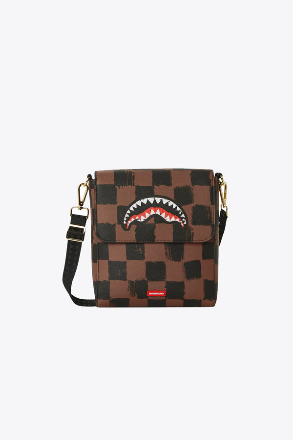 SPRAYGROUND Tracolla sharks in paris painted