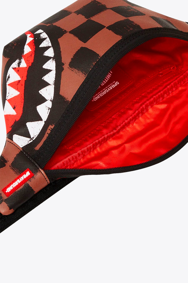 SPRAYGROUND Marsupio sharks in paris painted