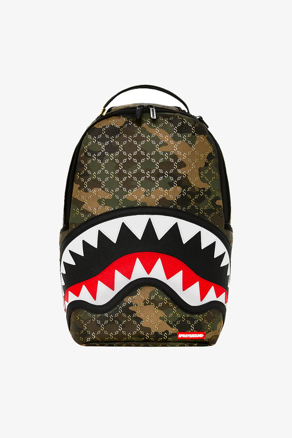 SPRAYGROUND Zaino pattern over camo