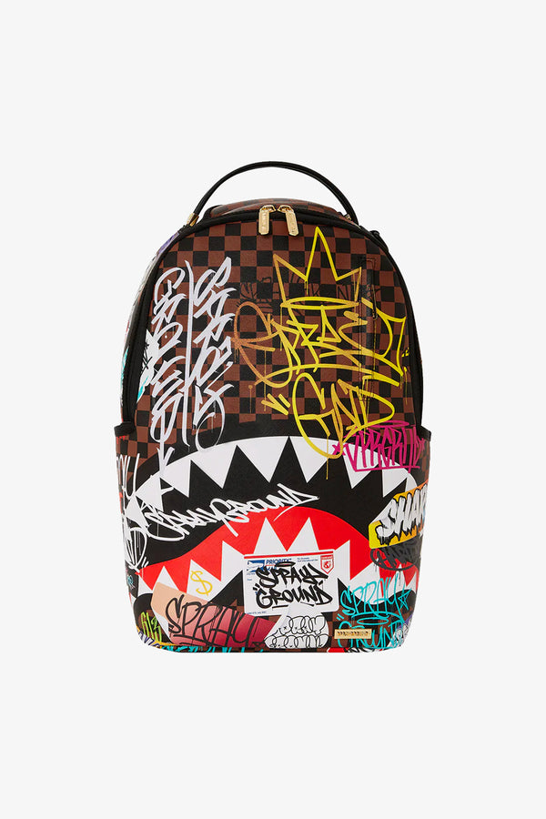 SPRAYGROUND Zaino TAGGED UP SHARKS IN PARIS