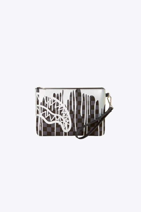 SPRAYGROUND Pochette platinum drips