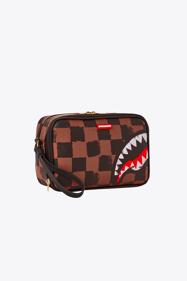 SPRAYGROUND Toiletry bag  sharks in paris painted