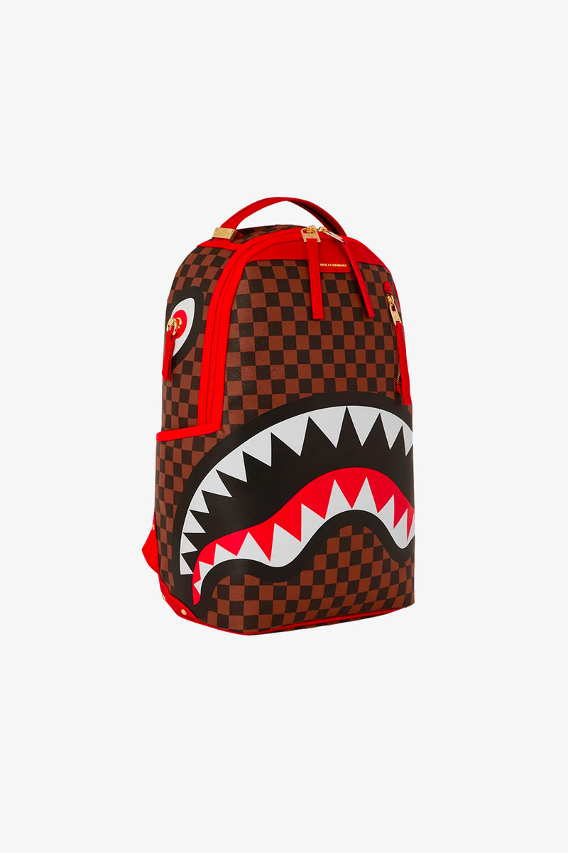 SPRAYGROUND Zaino RED SHARKS IN PARIS DLXSV