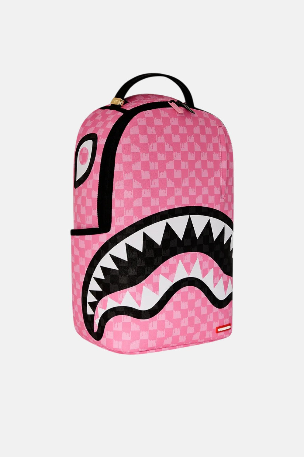 zaino pink and black drip check dlxsv