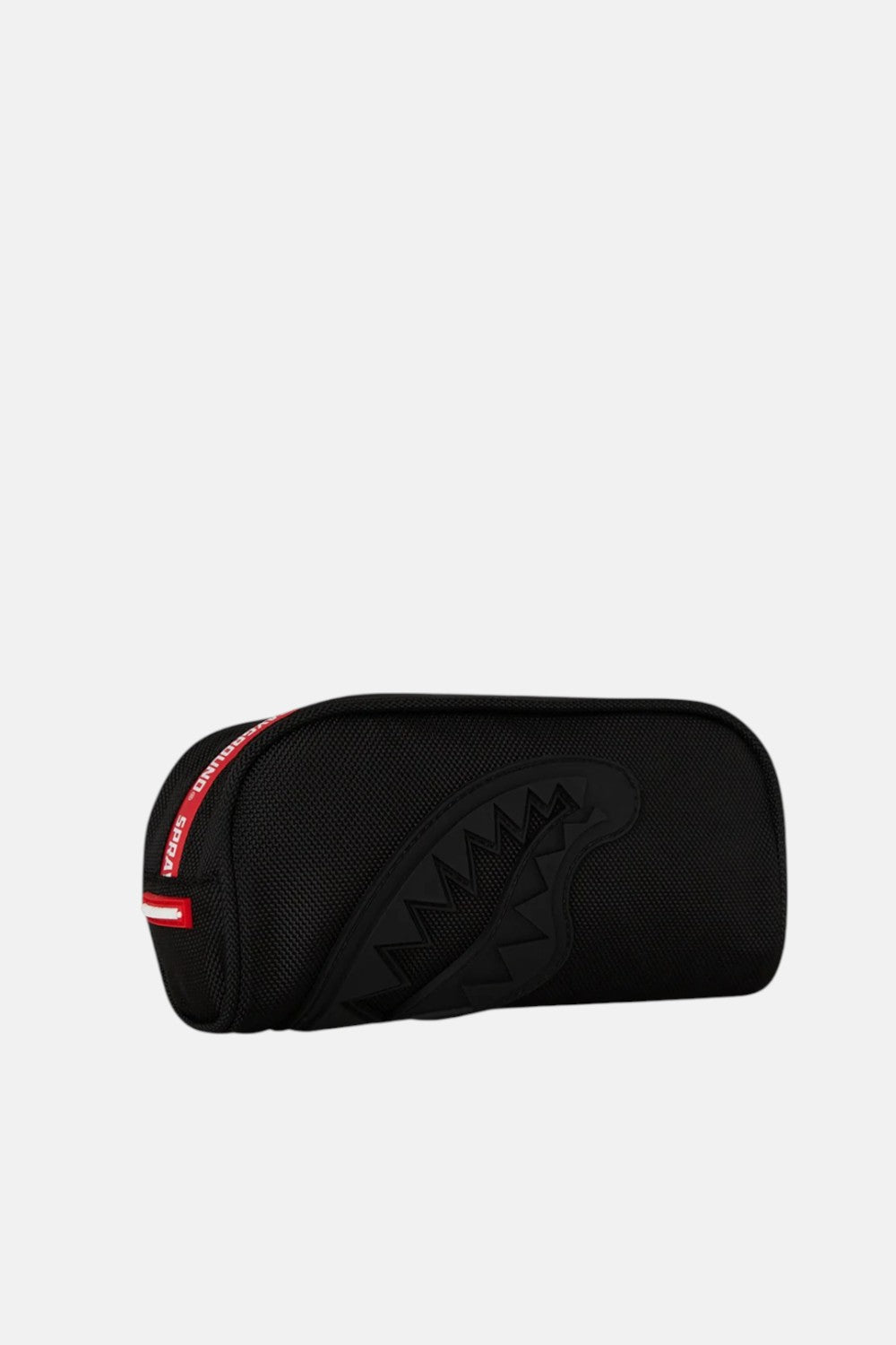 pochette printed zipper shark