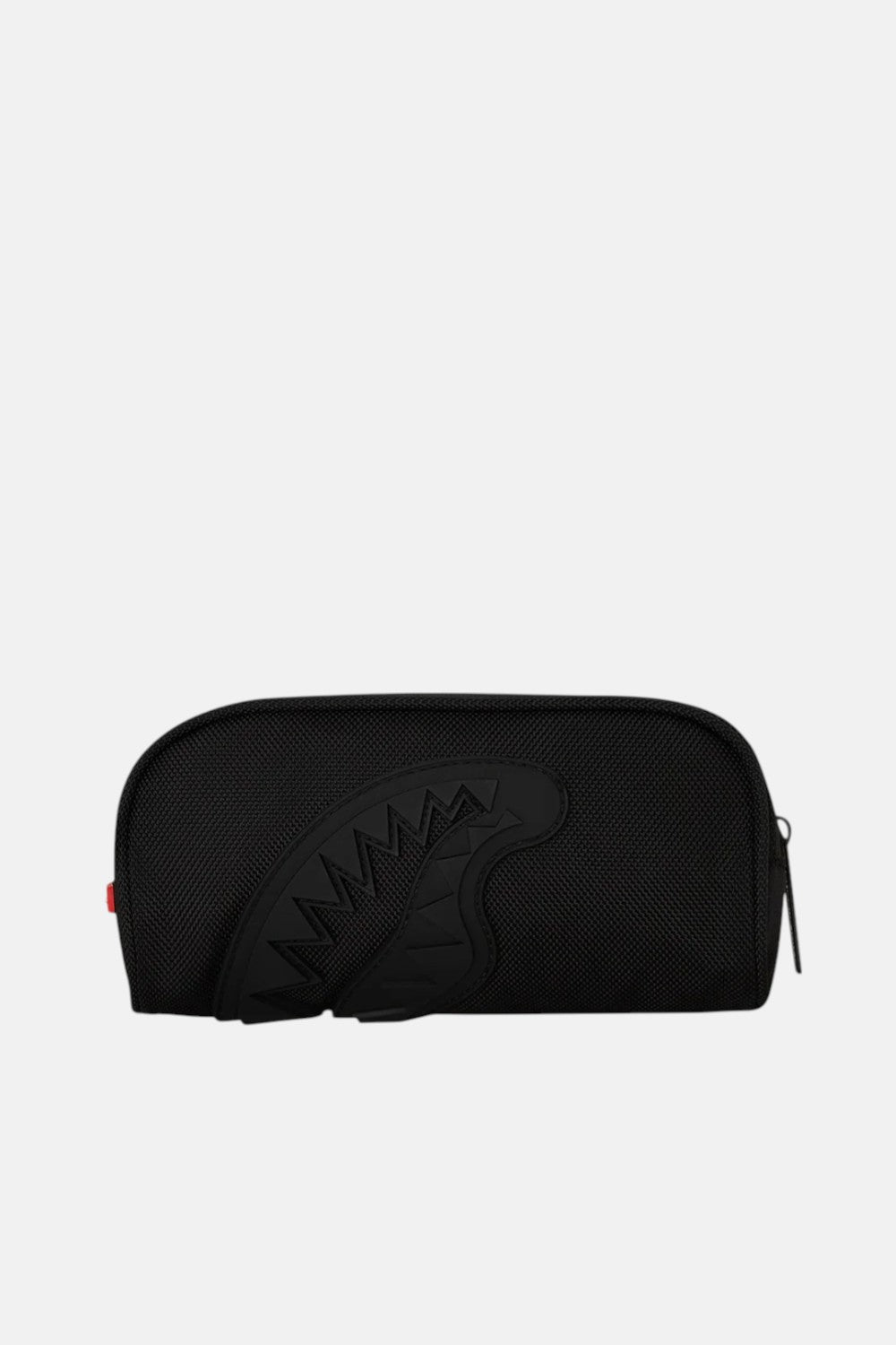 pochette printed zipper shark