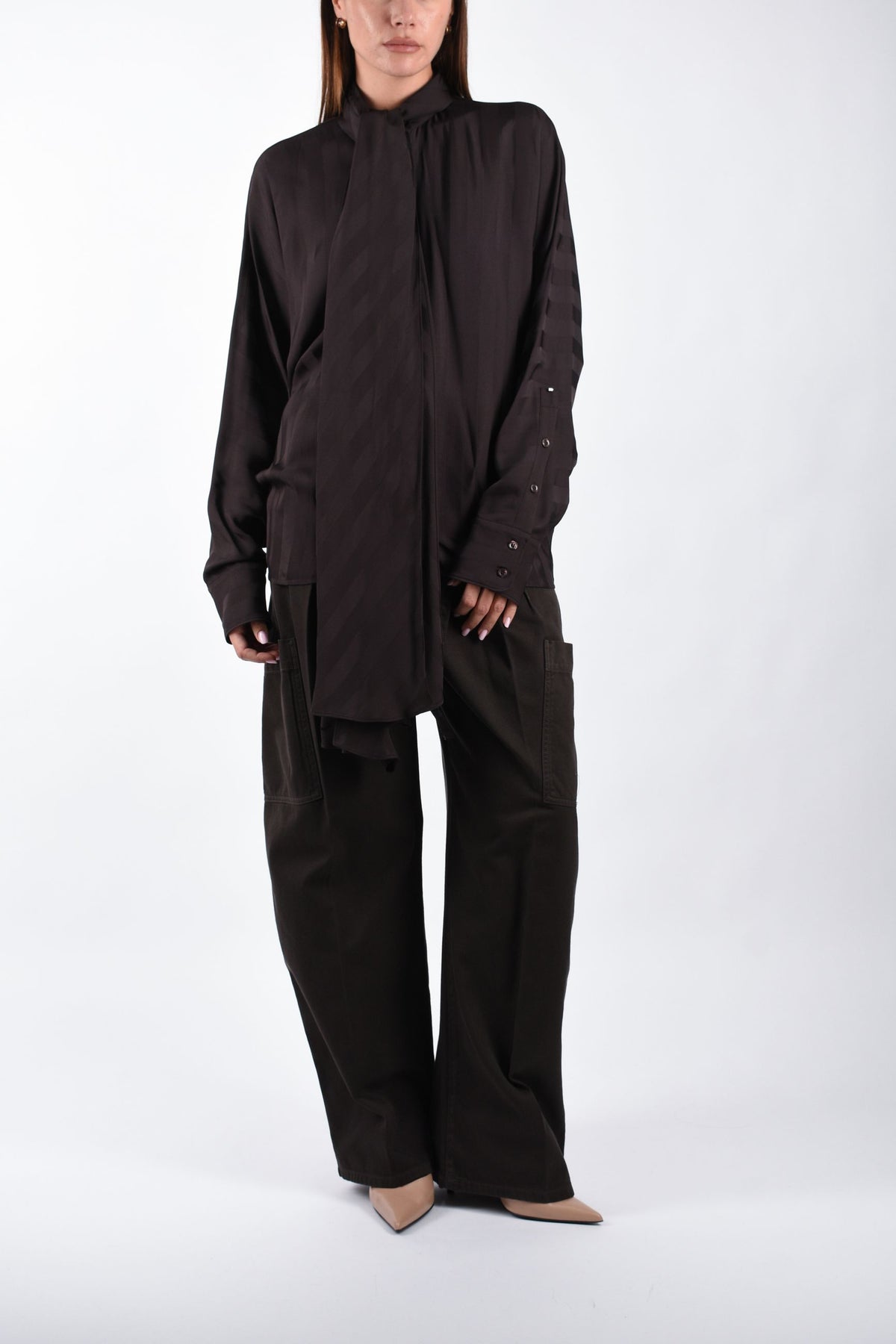 Pantalone cargo oversize in cotone SPIGOLA 2622136015