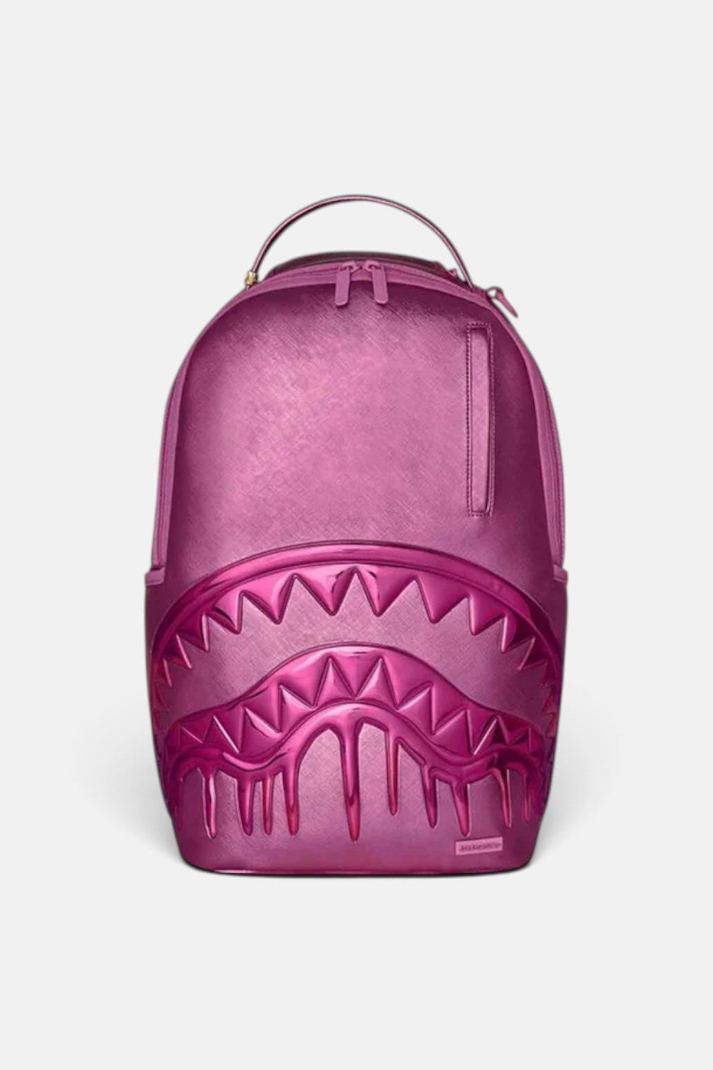 zaino metallic pink drip