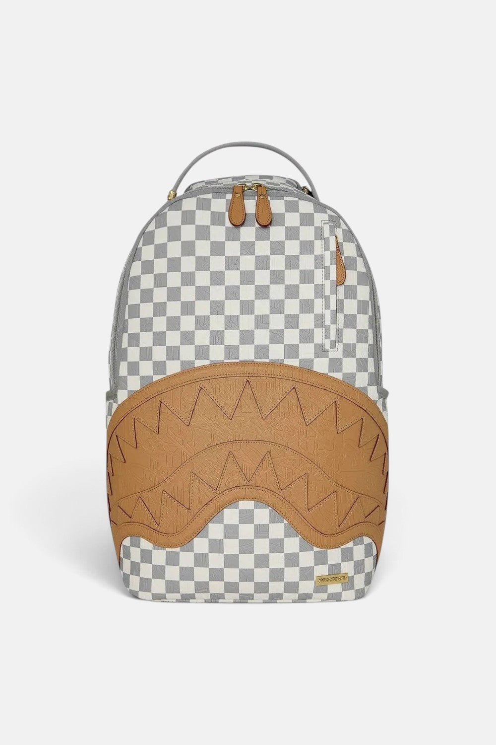 ZAINO embossed cream check
