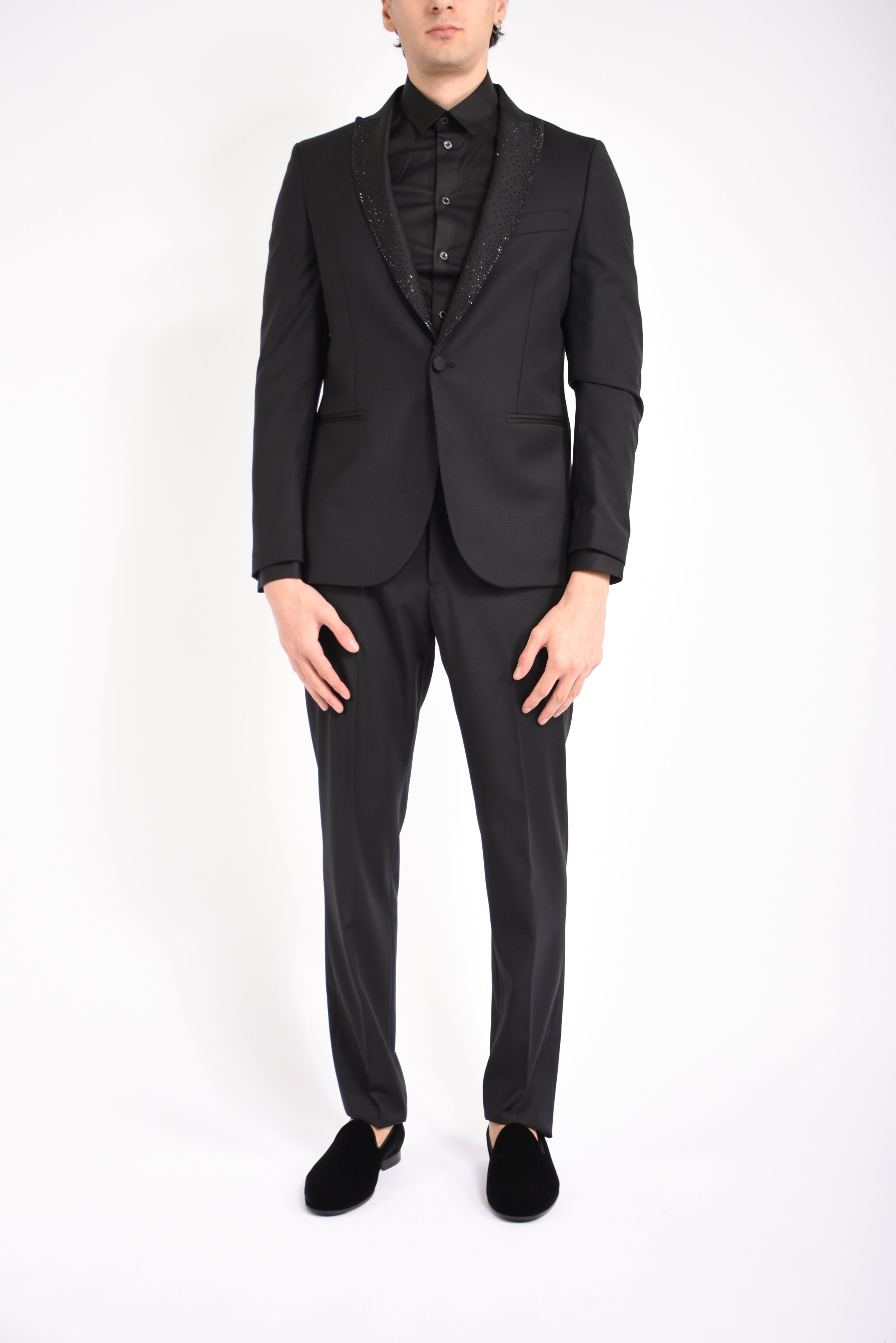 Abito smoking monopetto