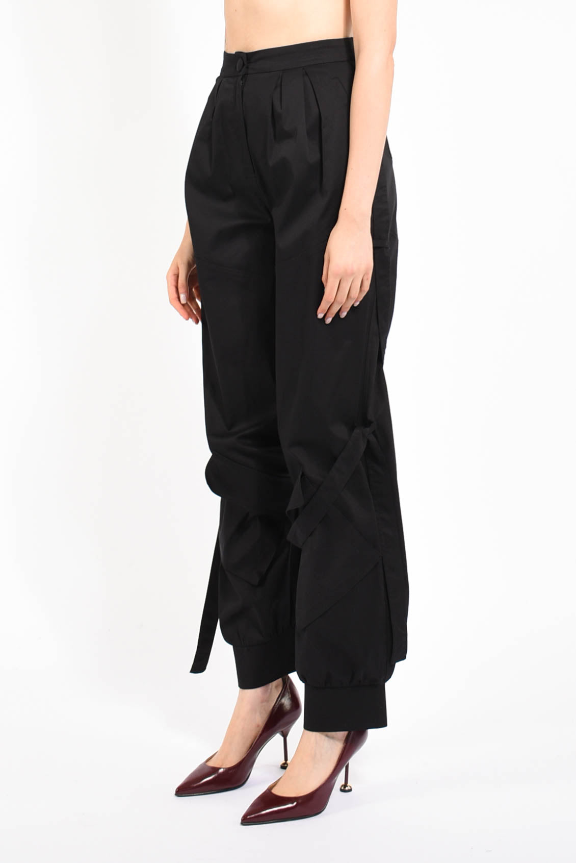 pantaloni baggy in cotone