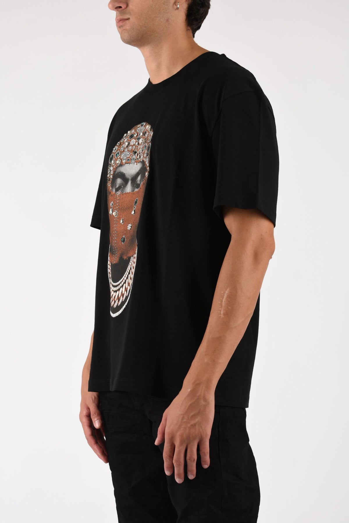 T-shirt jewelry in cotone
