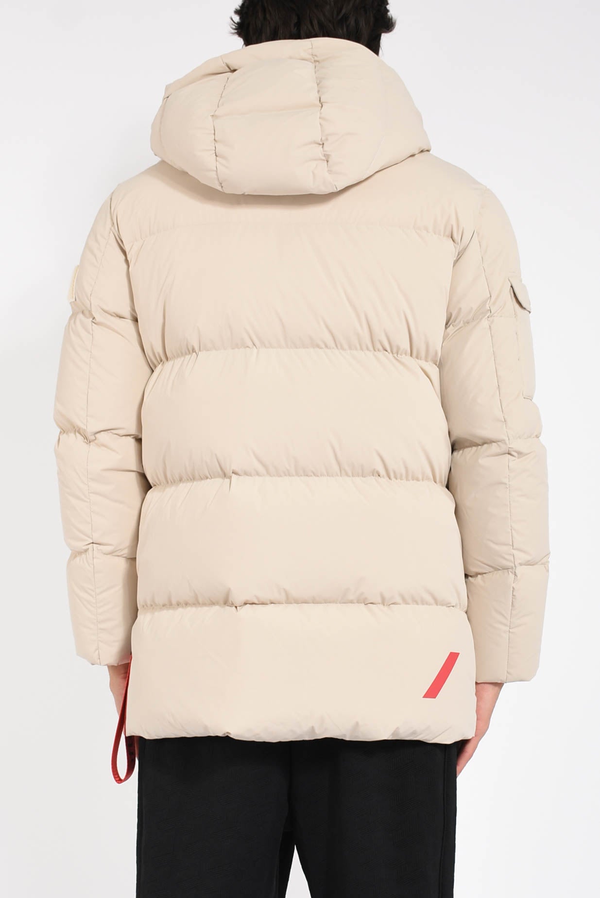 Piumino lungo vancouver in nylon strech opaco