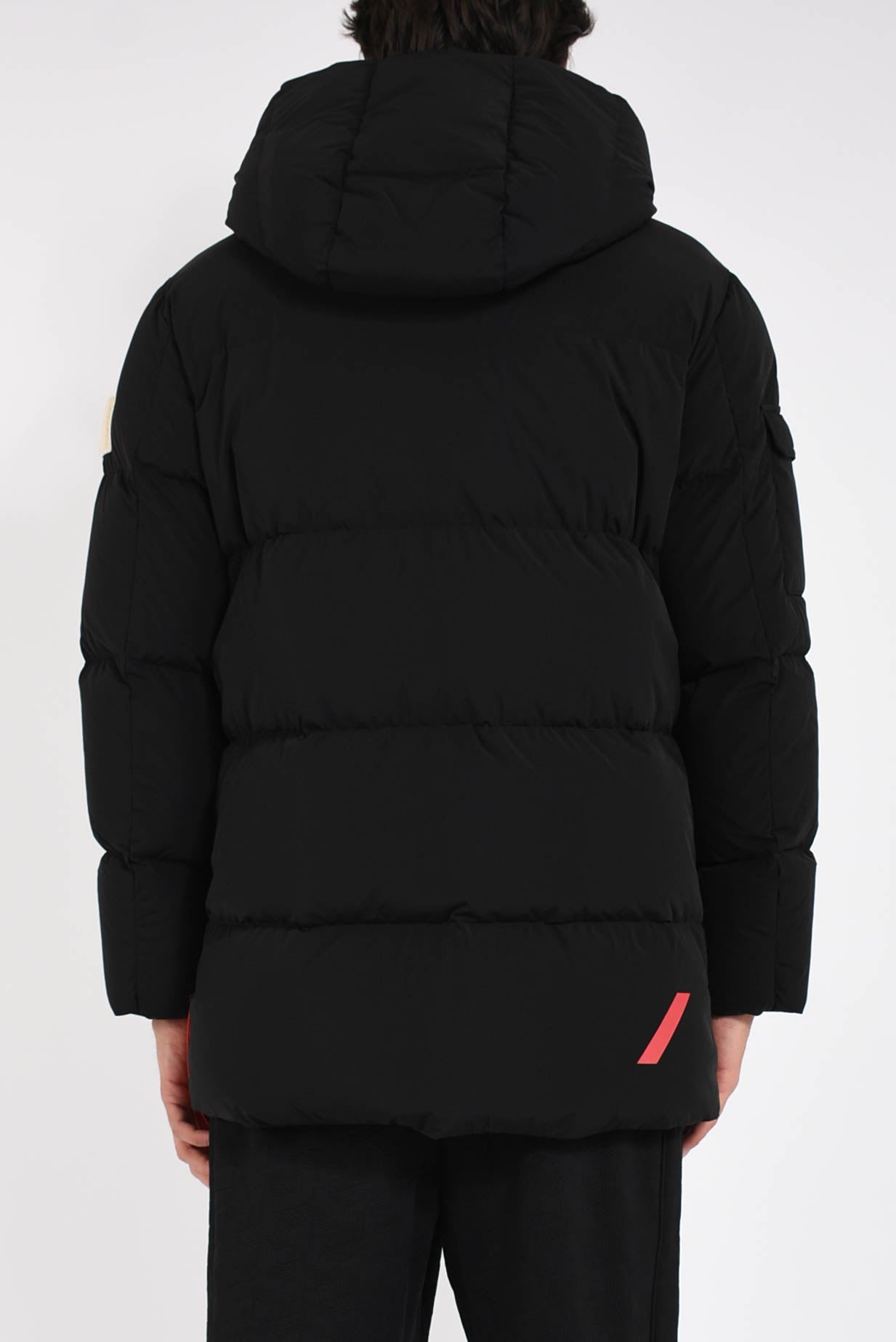 Piumino lungo vancouver in nylon strech opaco