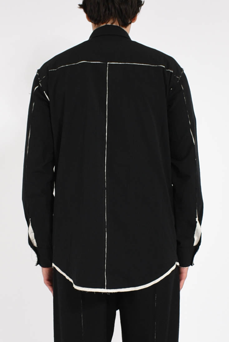 Camicia lunga in cotone