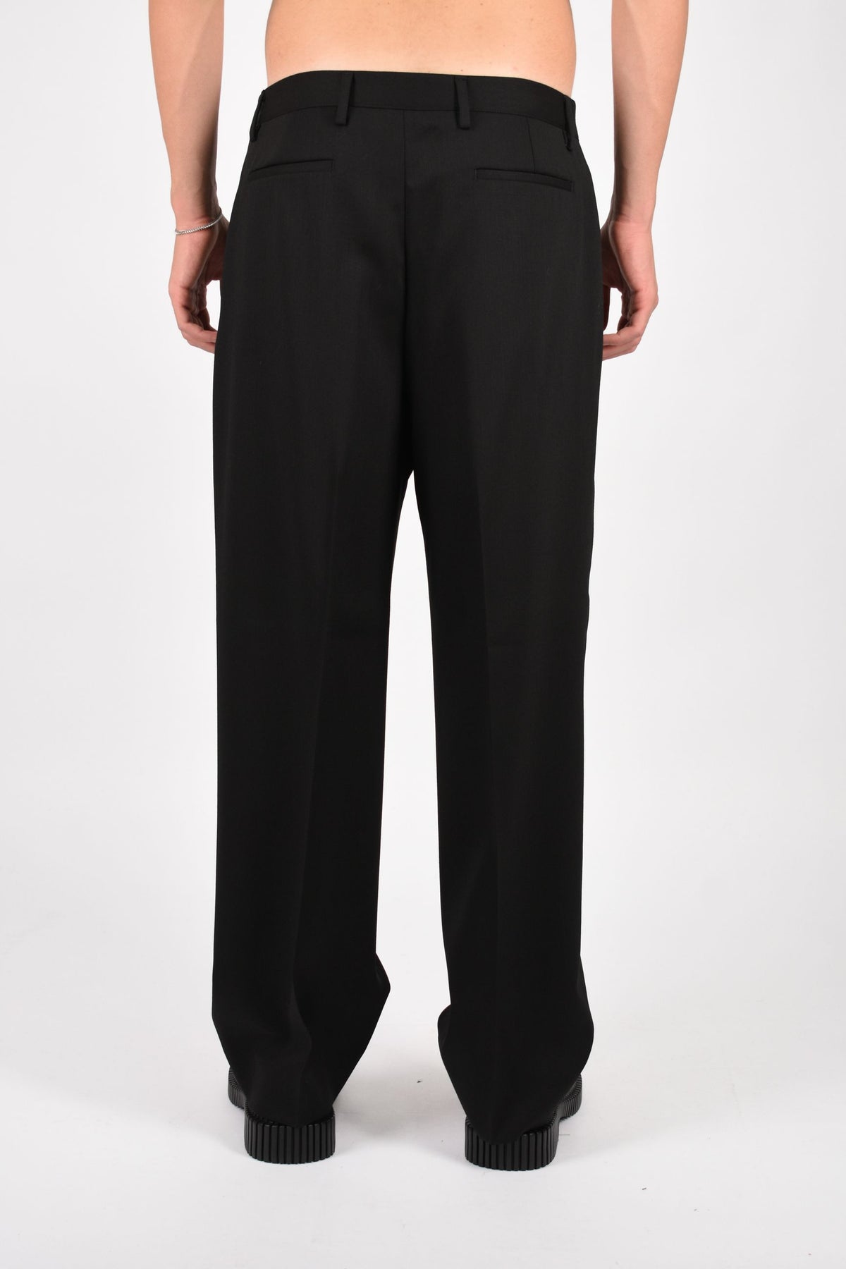 Pantaloni Alain in fresco lana 26F14