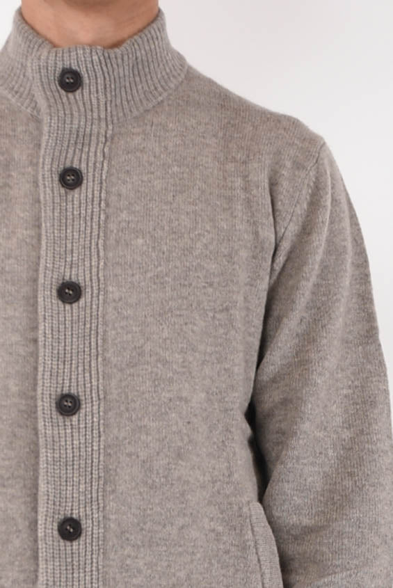 BARBOUR Cardigan in lana