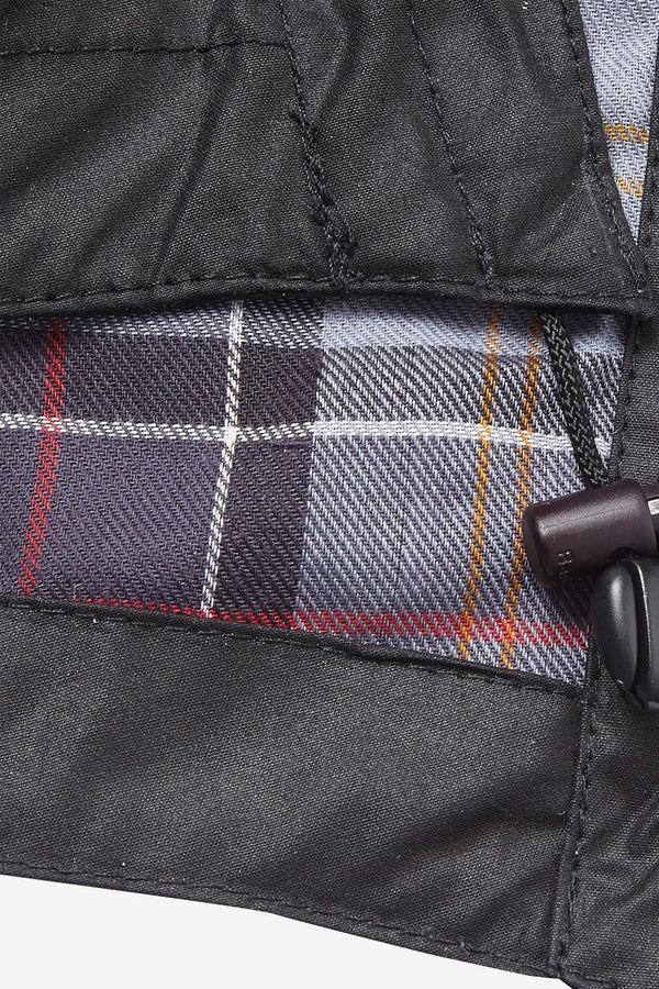 BARBOUR Cappuccio in cotone cerato
